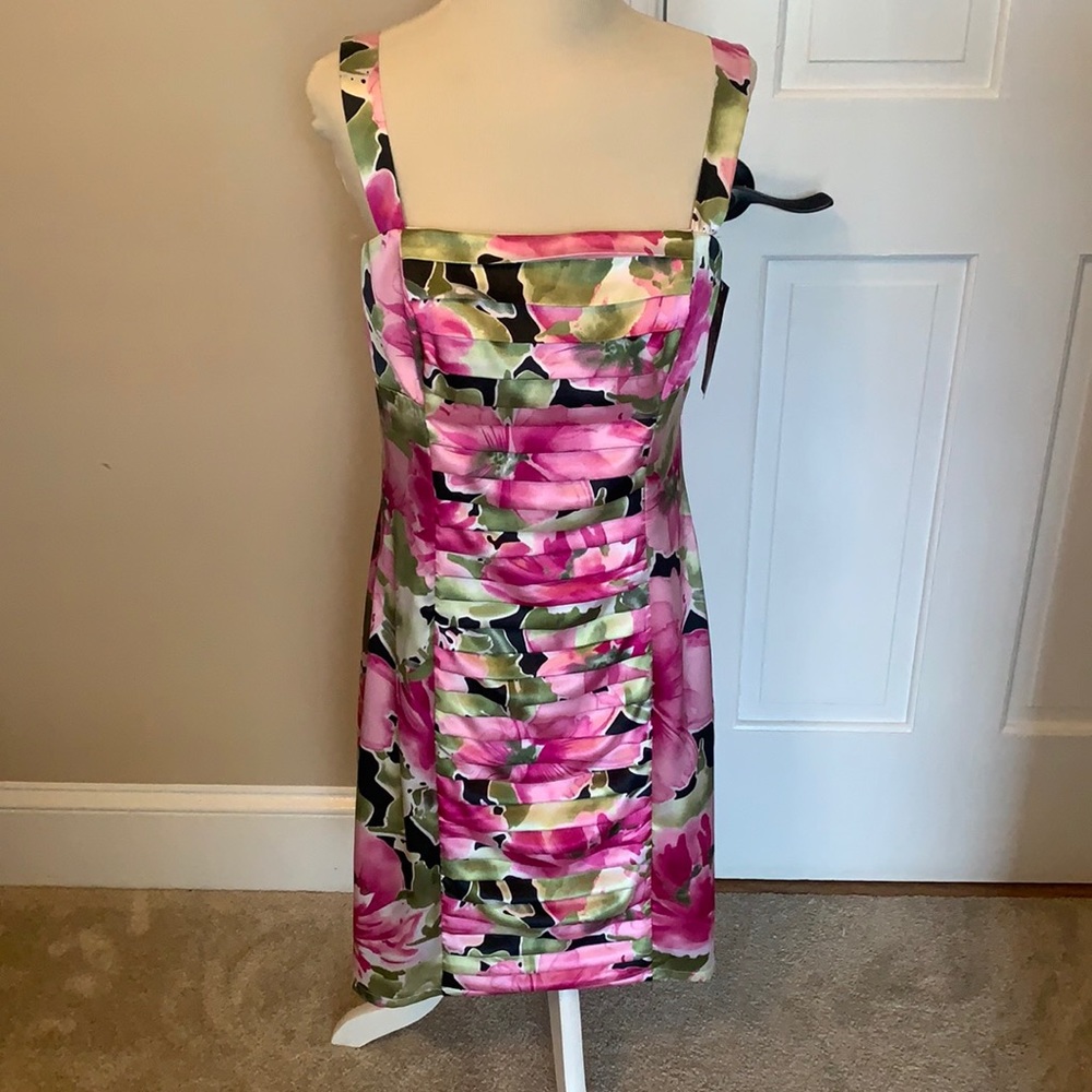 Trixxi Floral Juniors’ Dress